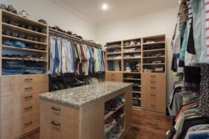 Custom cabinetry and home renovation in Richmond for a durable, family-friendly kitchen.